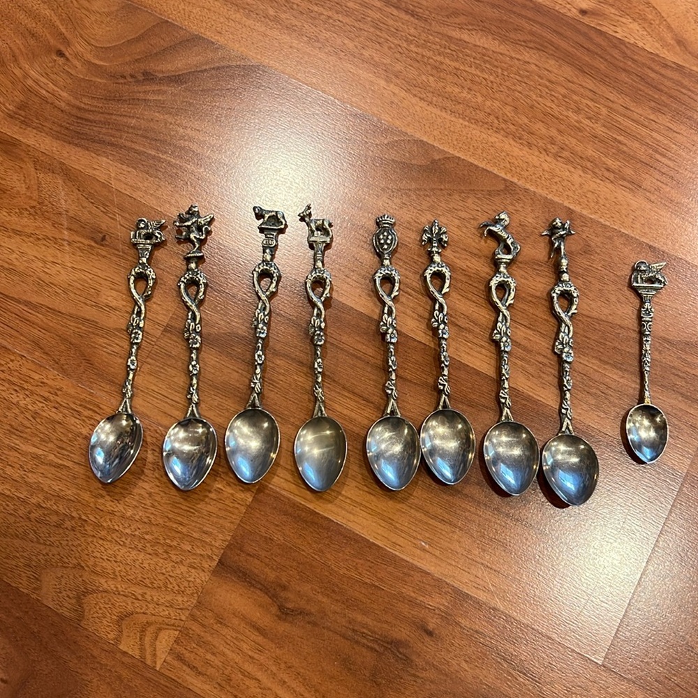 Montagnani Silverware Italy Spoon LOT 9